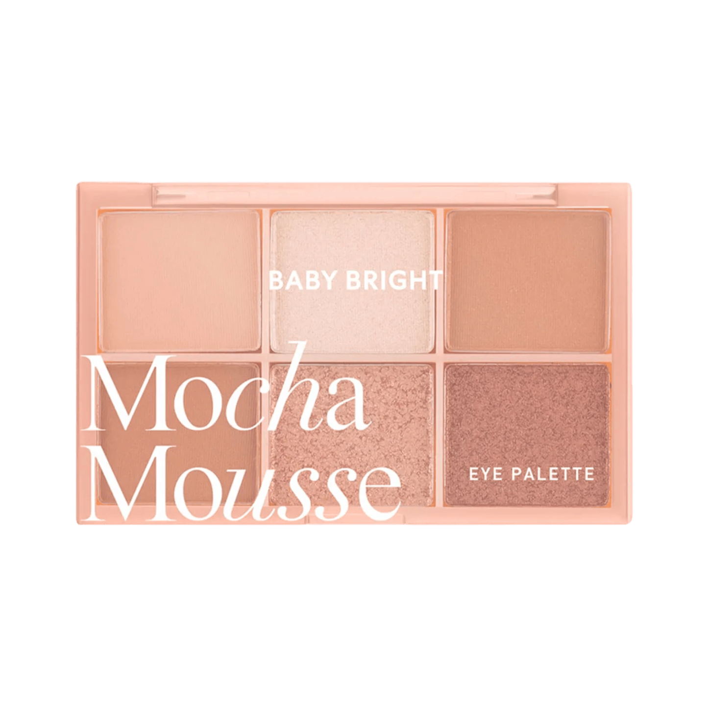 BABY BRIGHT 6-Color Eyeshadow Palette | Matte, Shimmer & Glitter