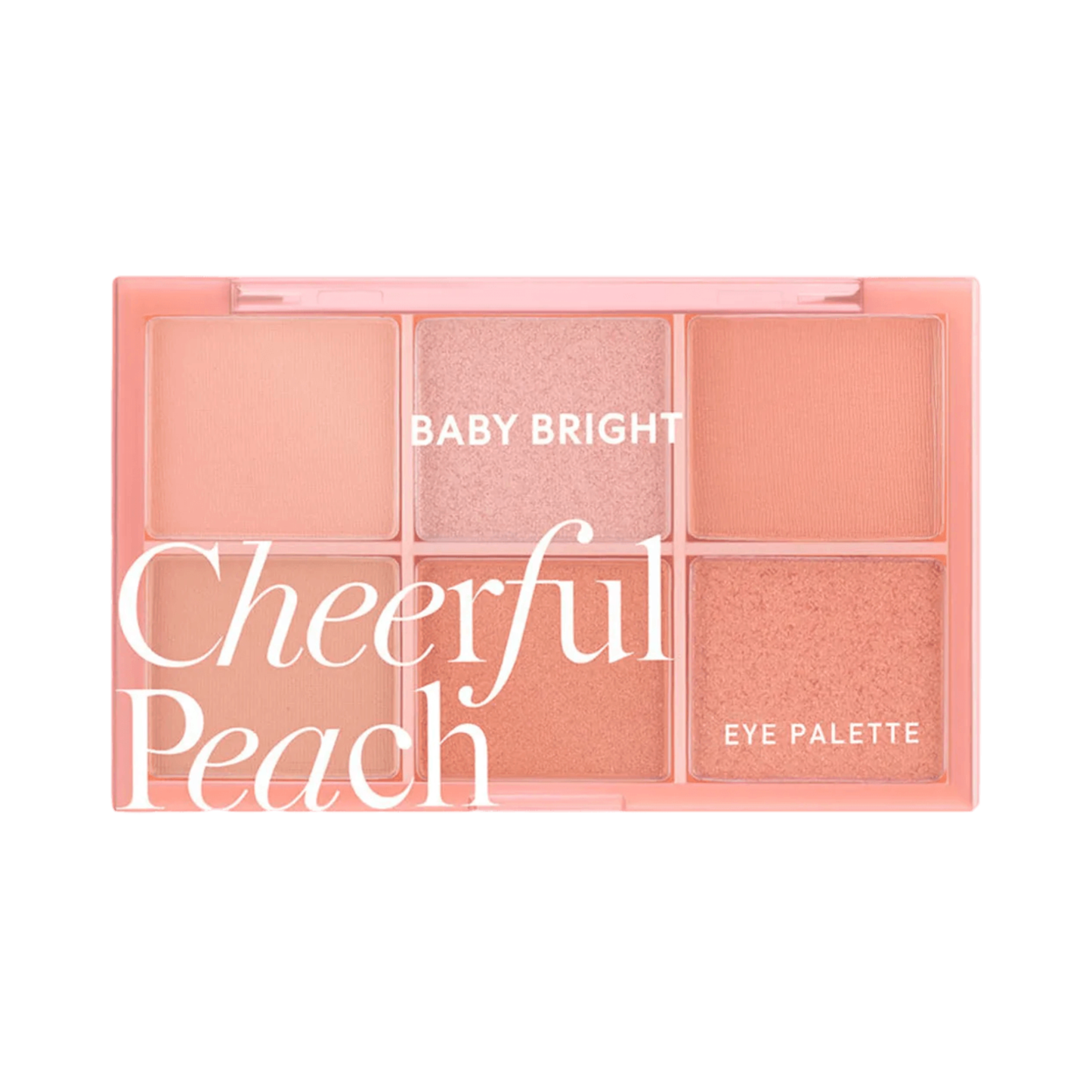 BABY BRIGHT 6-Color Eyeshadow Palette | Matte, Shimmer & Glitter