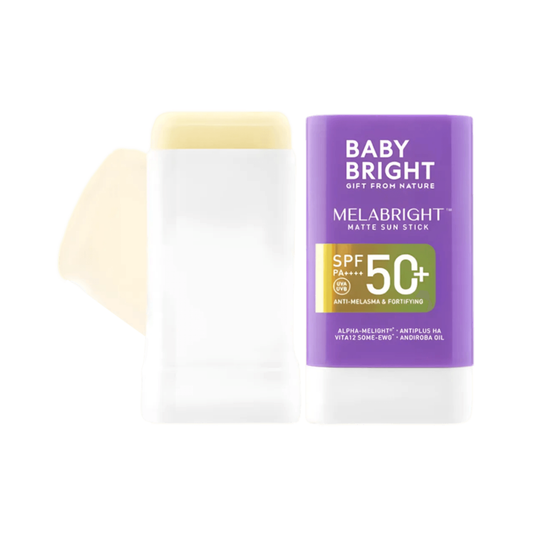 BABY BRIGHT Melabright Matte Sun Stick SPF50+ PA++++