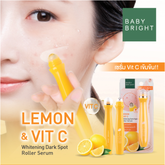 BABY BRIGHT Dark Spot Roller Serum | Lemon & Vitamin C