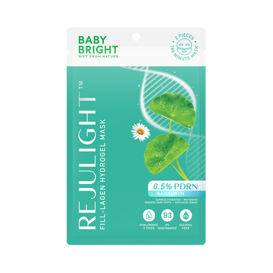 BABY BRIGHT Fill-Lagen Hydrogel Mask #Rejulight