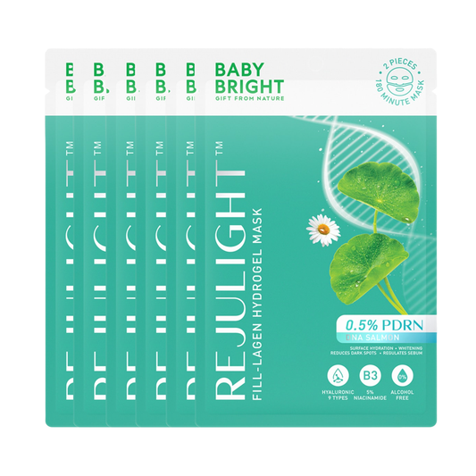 BABY BRIGHT Fill-Lagen Hydrogel Mask #Rejulight