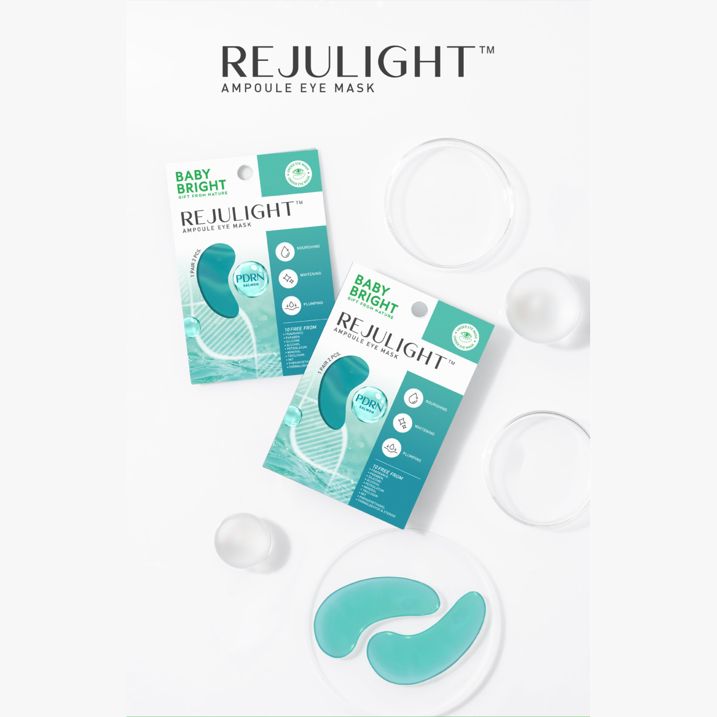 BABY BRIGHT Rejulight Ampoule Eye Mask