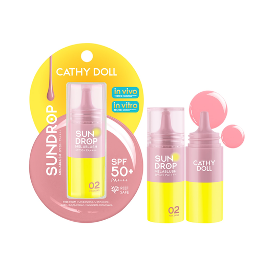 CATHY DOLL Sundrop Melablush SPF50+ PA++++