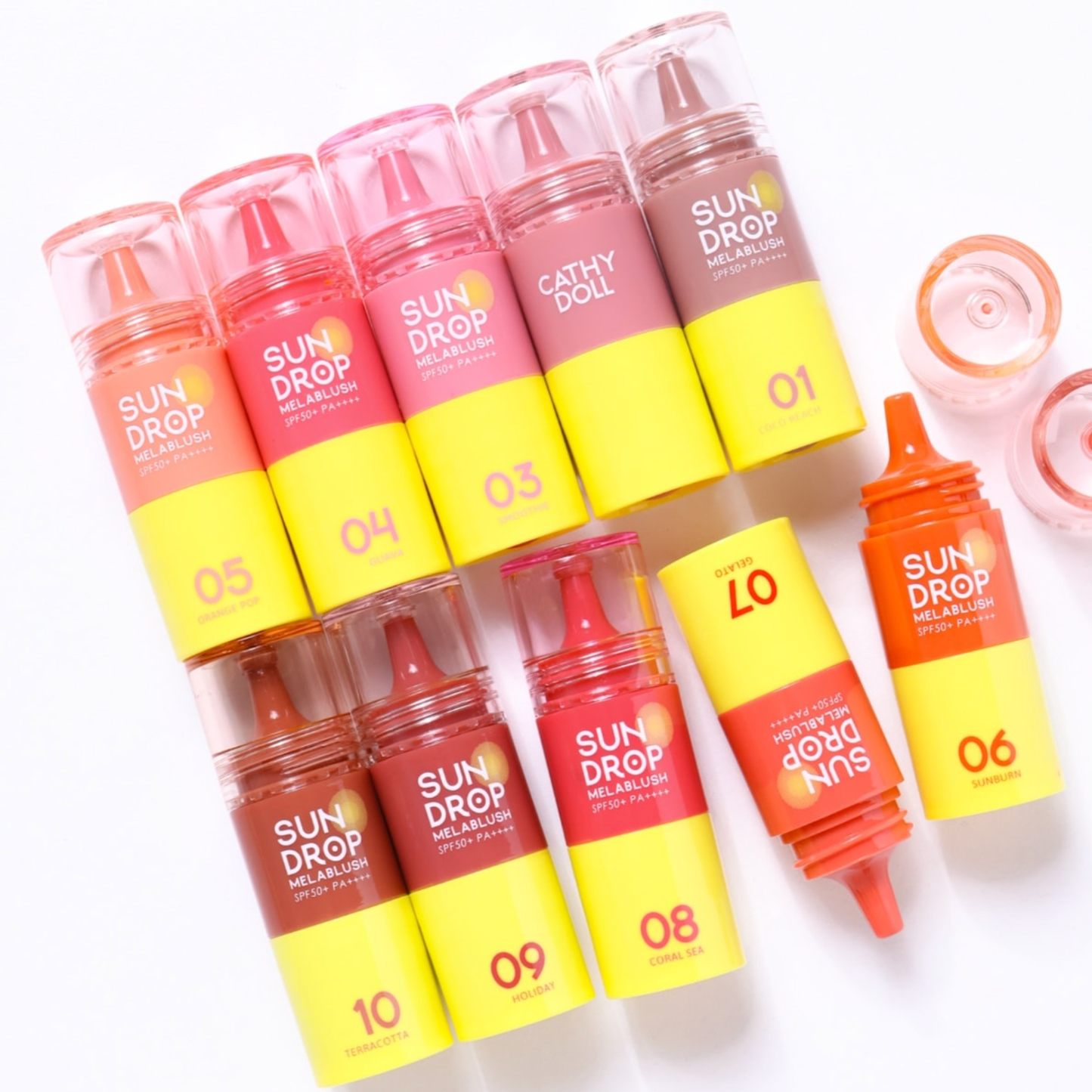 CATHY DOLL Sundrop Melablush SPF50+ PA++++