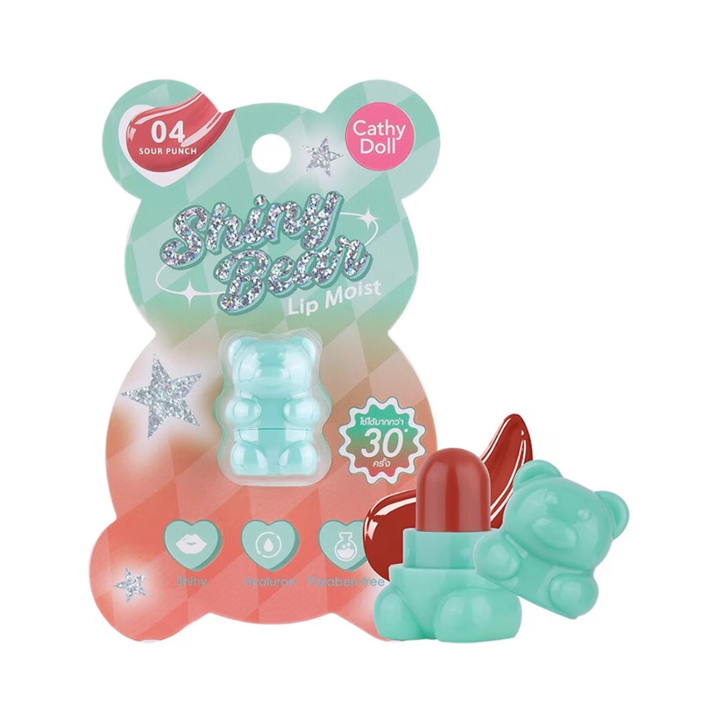 CATHY DOLL Shiny Bear Lip Moist