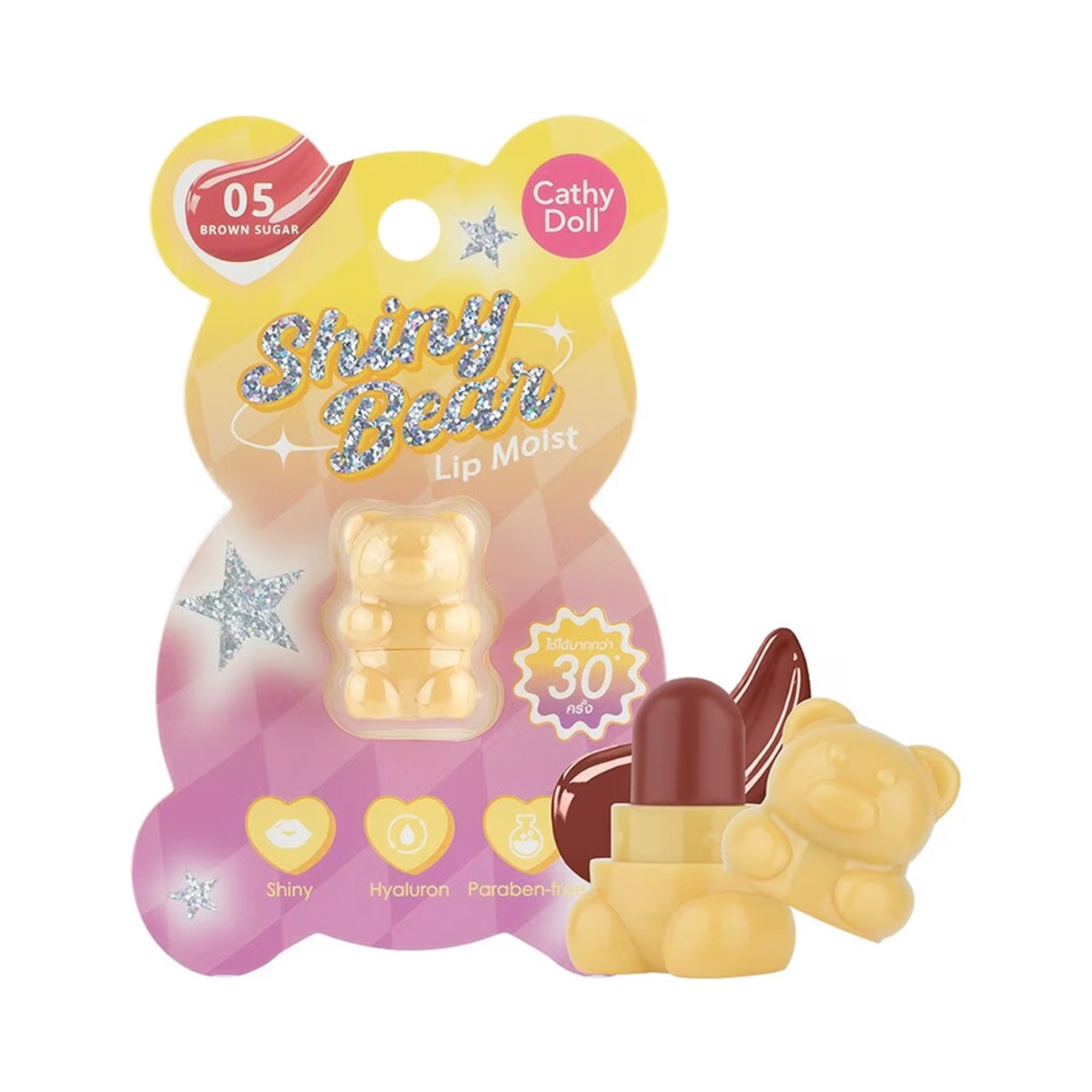 CATHY DOLL Shiny Bear Lip Moist