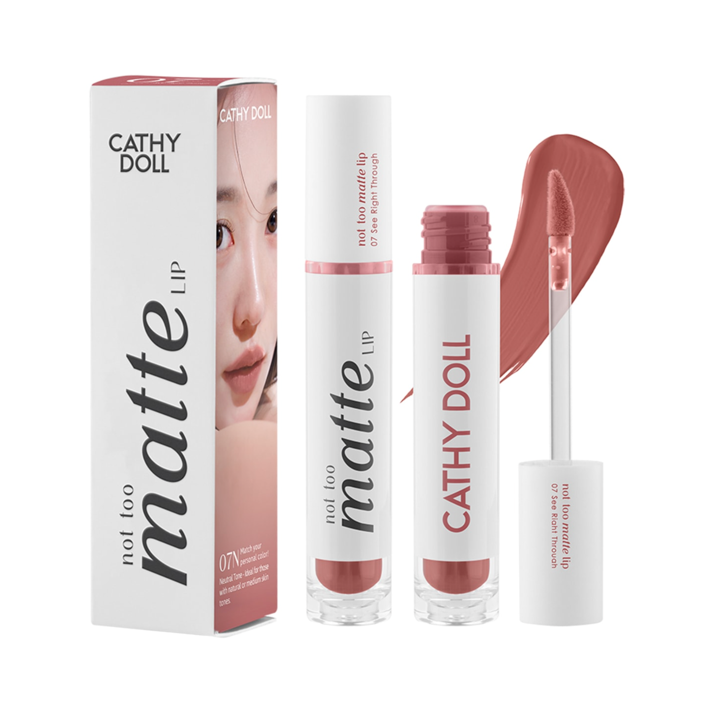 CATHY DOLL Not Too Much Matte Lip