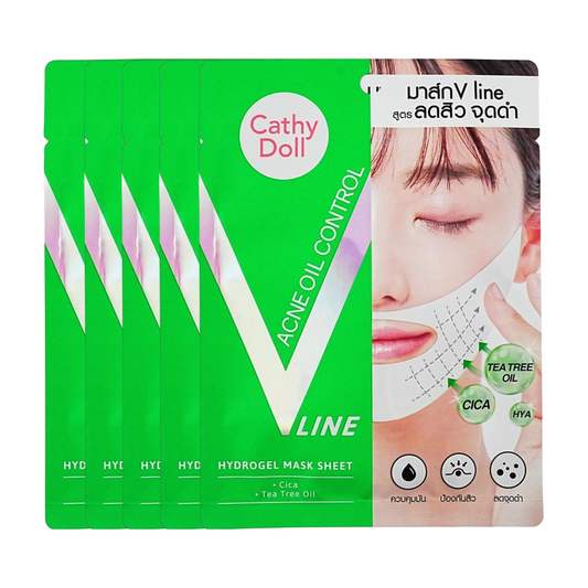 CATHY DOLL Acne Oil Control V-Line Hydrogel Mask